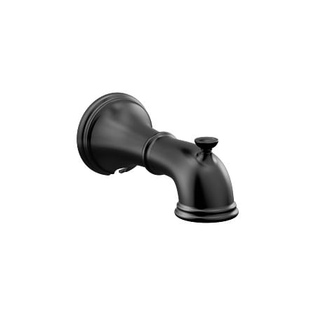Moen Belfield Diverting Tub Spout in Matte Black 185820BL